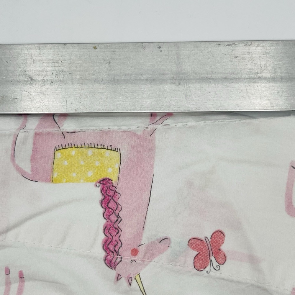 4pc POTTERY BARN KIDS Queen MAGICAL UNICORN ORGANIC SHEET SET FLANNEL See photos - Picture 10 of 12